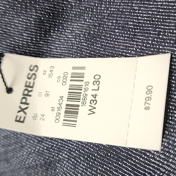 Express men's jeans 34 x 30 Relaxed - Picture 3 of 5